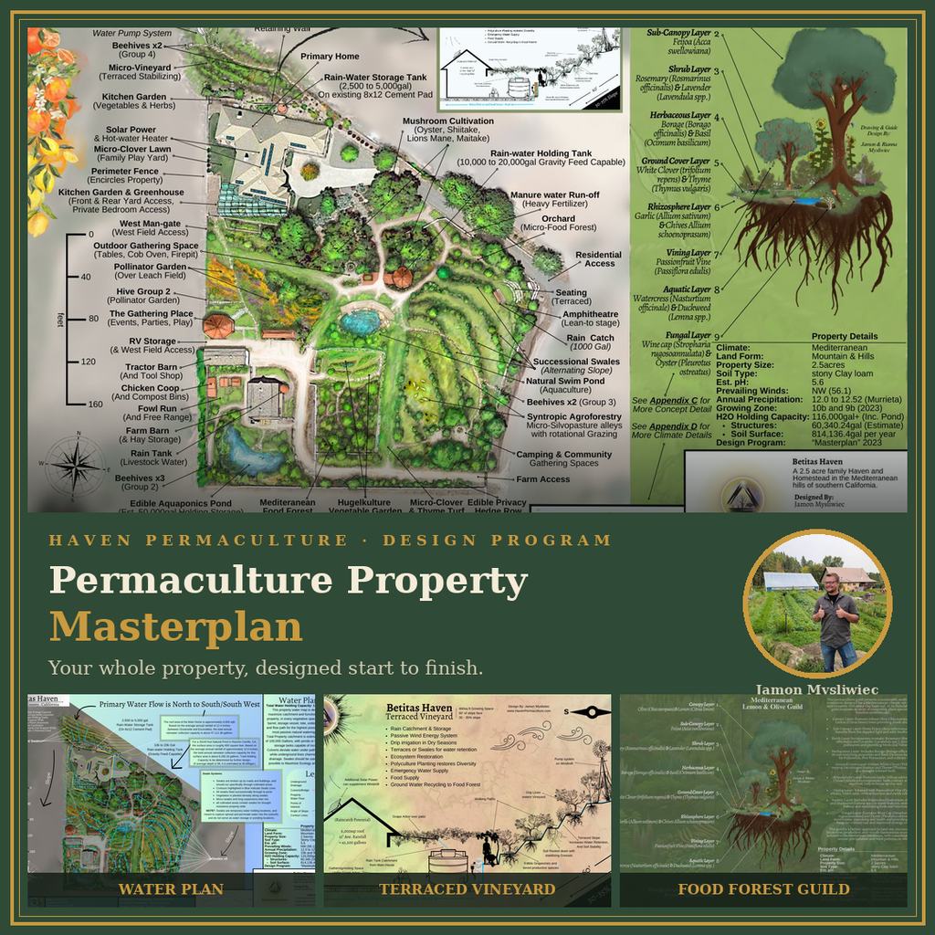 Regenerative Property Masterplan -- 1st Phase [Program Start]