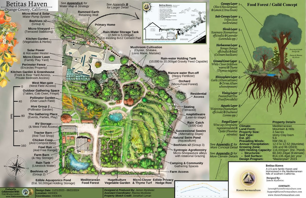 Regenerative Property Masterplan -- 1st Phase [Program Start]